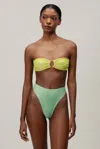 Baobab Nala Bikini Top In Green