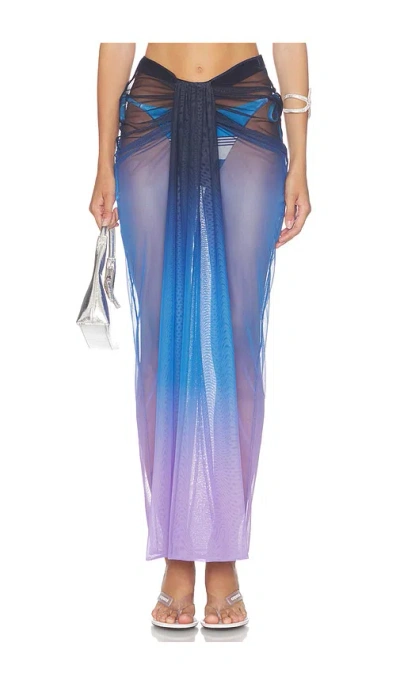 Baobab Nia Maxi Skirt In Blue