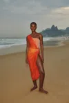 Baobab Nikka Cover Up Puesta De Sol In Orange