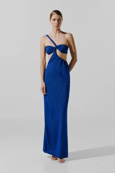 Baobab Noah Maxi Dress In Blue