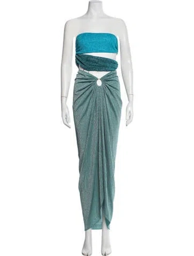 Pre-owned Baobab Nylon Glitter Accents Skirt Set In Multi