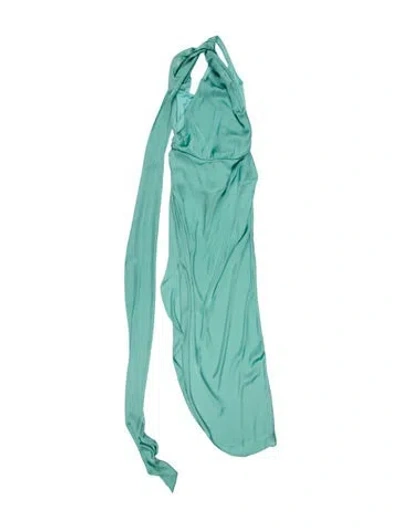 Pre-owned Baobab Nylon Long Dress In Blue