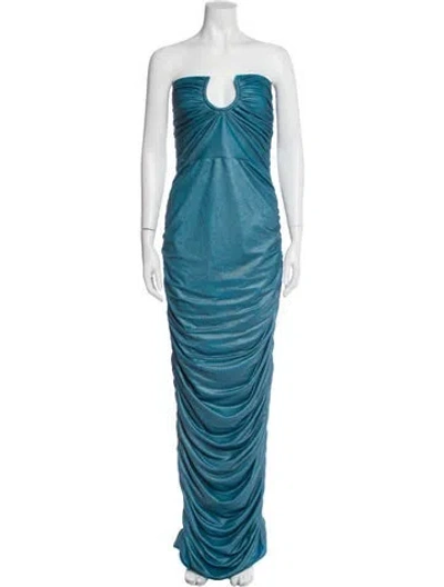 Pre-owned Baobab Nylon Long Dress In Blue