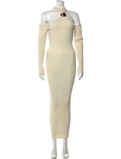 Pre-owned Baobab Nylon Long Dress In Neutrals