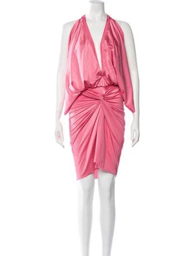 Pre-owned Baobab Nylon Mini Dress In Pink