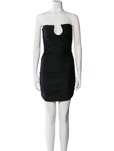 Pre-owned Baobab Nylon Mini Dress W/ Tags In Black