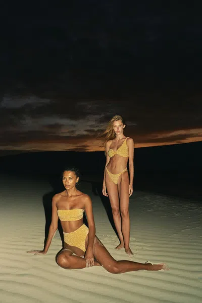 Baobab Ola Bikini Bottom In Gold