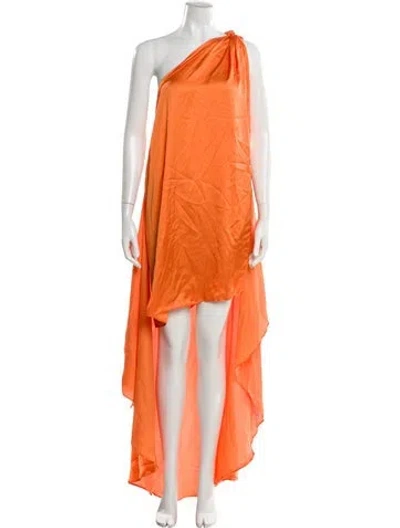 Pre-owned Baobab One-shoulder Long Dress W/ Tags In Orange