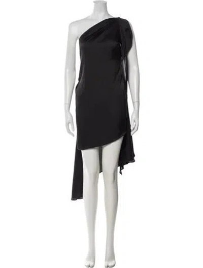 Pre-owned Baobab One-shoulder Sleeveless Top In Black