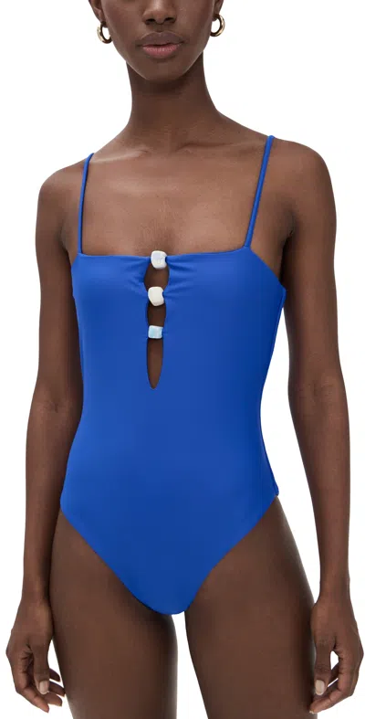 Baobab Palm One Piece Royal Blue