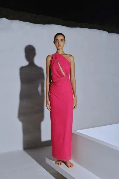 Baobab Pandora Maxi Dress In Pink