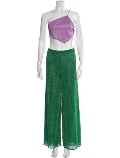 Pre-owned Baobab Pant Set W/ Tags In Green