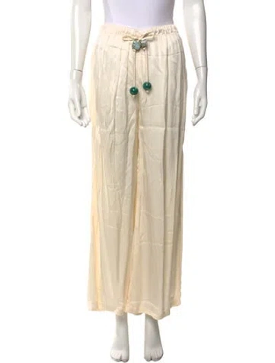Pre-owned Baobab Patterned Wide Leg Pants W/ Tags In Neutrals