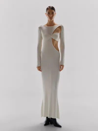 Baobab Penelope Maxi Dress In Gray