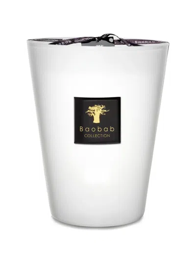 Baobab Pierre De Lune Candle In White