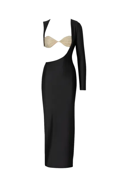 Baobab Pierre Dress In Black