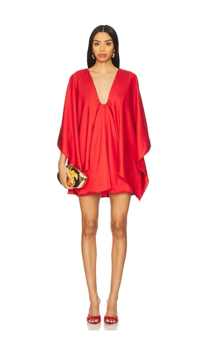Baobab Pietro Mini Dress In Red