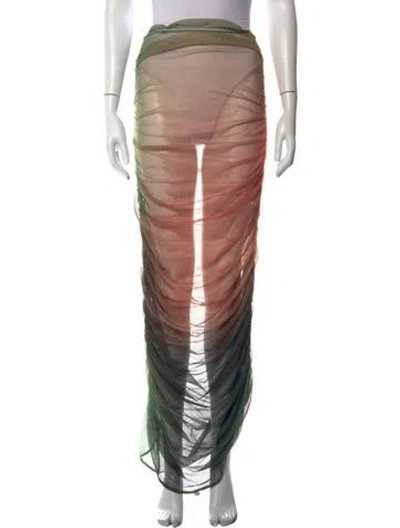 Pre-owned Baobab Printed Cover-up W/ Tags In Green