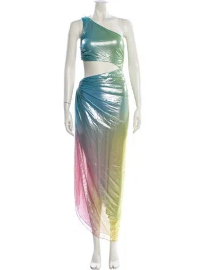 Pre-owned Baobab Printed Long Dress W/ Tags In Multi