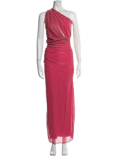 Pre-owned Baobab Printed Long Dress W/ Tags In Pink
