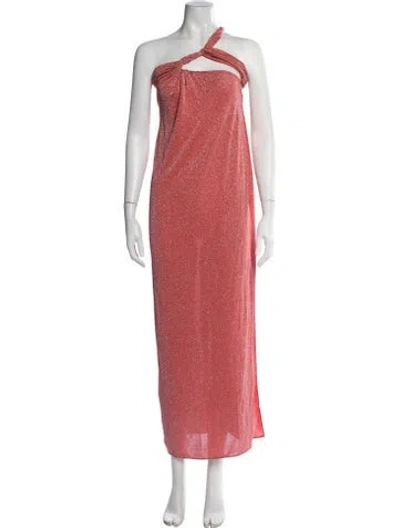 Pre-owned Baobab Printed Long Dress W/ Tags In Pink