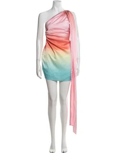 Pre-owned Baobab Printed Mini Dress W/ Tags In Pink
