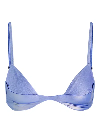 Baobab Raffaela Bikini Top In Blue