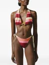 Baobab Rio Striped Bikini Bottoms In Multi