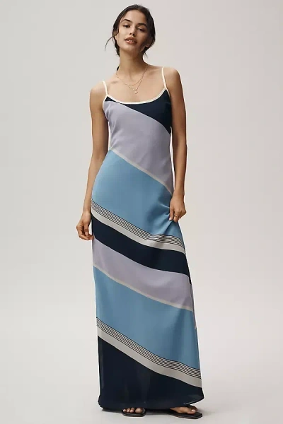 Baobab Rita Maxi Slip Dress In Multi