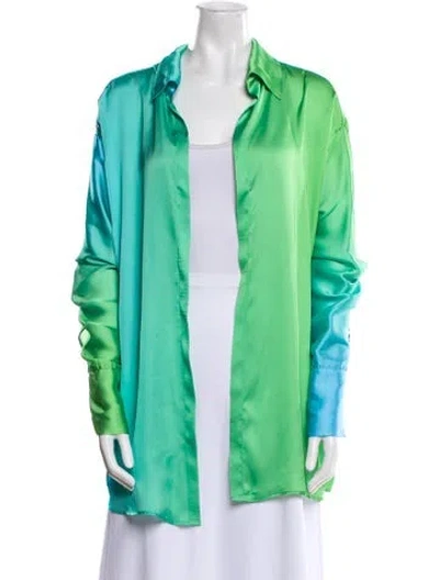 Pre-owned Baobab Robe In Green