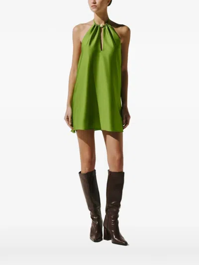 Baobab Rondine Neckholder-top In Green