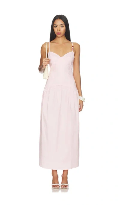 Baobab Simona Maxi Dress In Pink