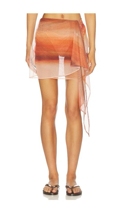 Baobab Sonya Mini Pareo In Orange