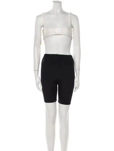 Pre-owned Baobab Square Neckline Romper W/ Tags In Multi