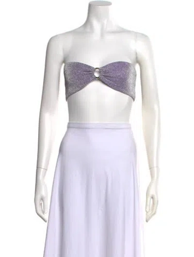 Pre-owned Baobab Strapless Crop Top