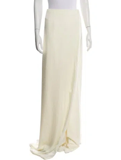 Pre-owned Baobab Strapless Jumpsuit In Yellow