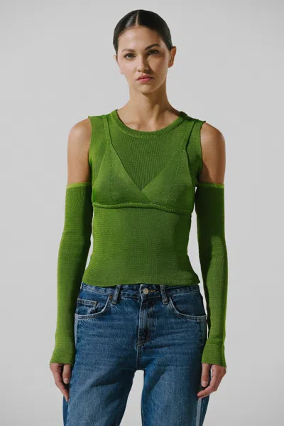 Baobab Talia Top In Green