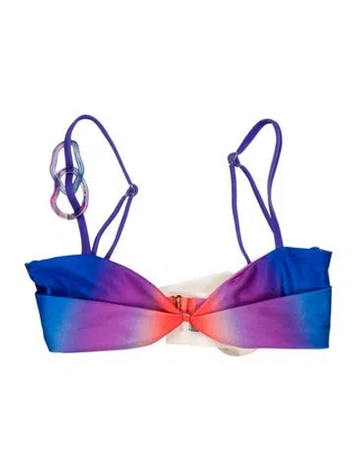 Pre-owned Baobab Tie-dye Print Bikini W/ Tags In Purple