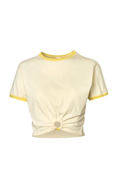 Baobab Tika Jersey T-shirt In Yellow