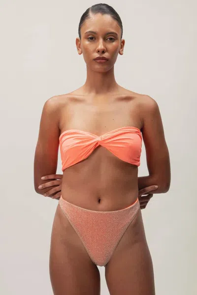 Baobab Vera Bikini Top In Orange