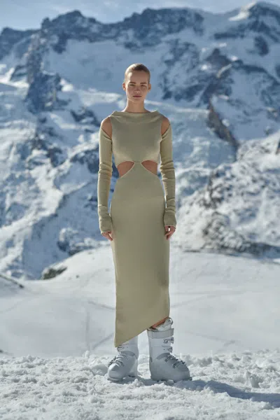 Baobab Verona Maxi Dress In Gray