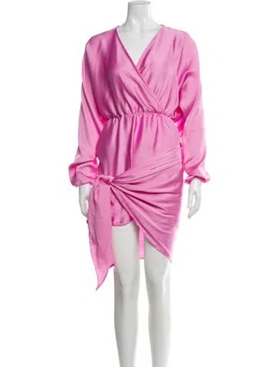 Pre-owned Baobab V-neck Mini Dress W/ Tags In Pink