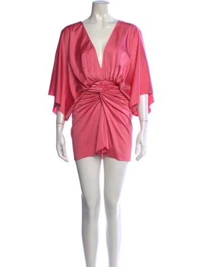 Pre-owned Baobab V-neck Mini Dress W/ Tags In Pink