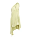 Baobab Woman Mini Dress Light Green Size S Polyester In Green