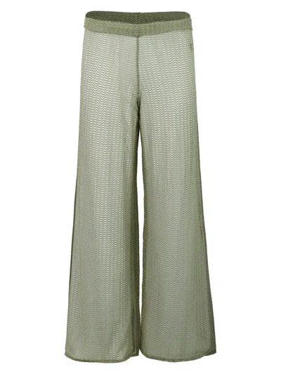 Baobab Women's Gem Mesh Cover-up Pants In Green