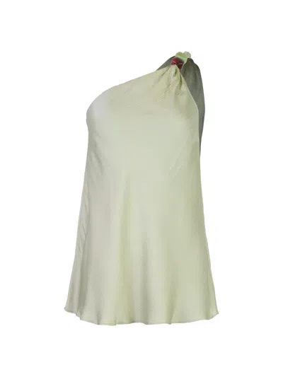 Baobab Women's La Vila Ferrat One-shoulder Top In Green