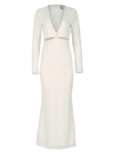 Baobab Women's Manola V-neck Lace Dress In Multi