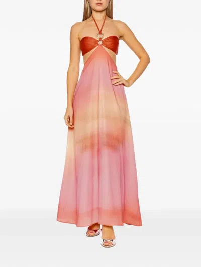Baobab Yvon Cut-out Maxi Dress In Multi