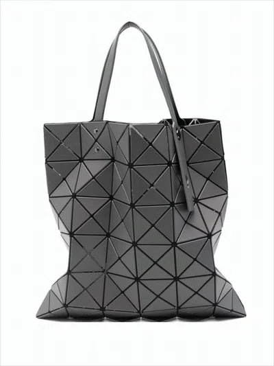Baobao Geometric Black Tote Bag With Sculptural Design In White