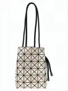 Baobao Geometric Shoulder Bag With Triangular Panel Design In White